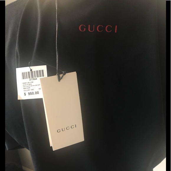 Gucci Maison de l’Amour black tshirt NWT unisex - Picture 7 of 11